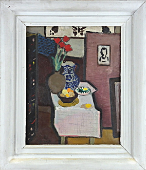 Stillleben mit roten Tulpen 1977-kl